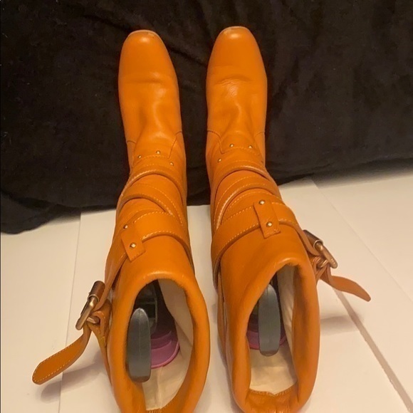 Chloe tall boot with wrap around straps with buckles - Picture 7 of 7